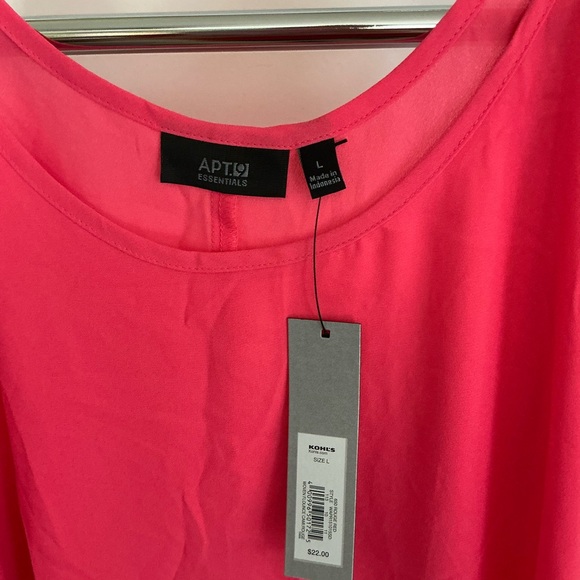 Apt. 9 Women's Pink Cami Top - Picture 3 of 4
